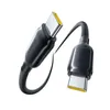 Kabel Baseus PicoGo Fast Charging 240W USB-C do USB-C 1m - czarny